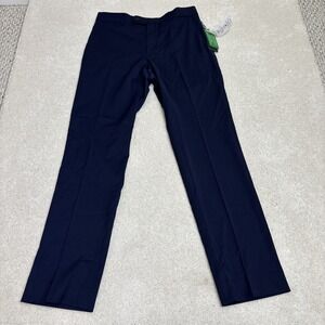 Tommy Hilfiger Ryland 4-Way Stretch Pants Men's 31W x 32L Navy Blue NWT Work